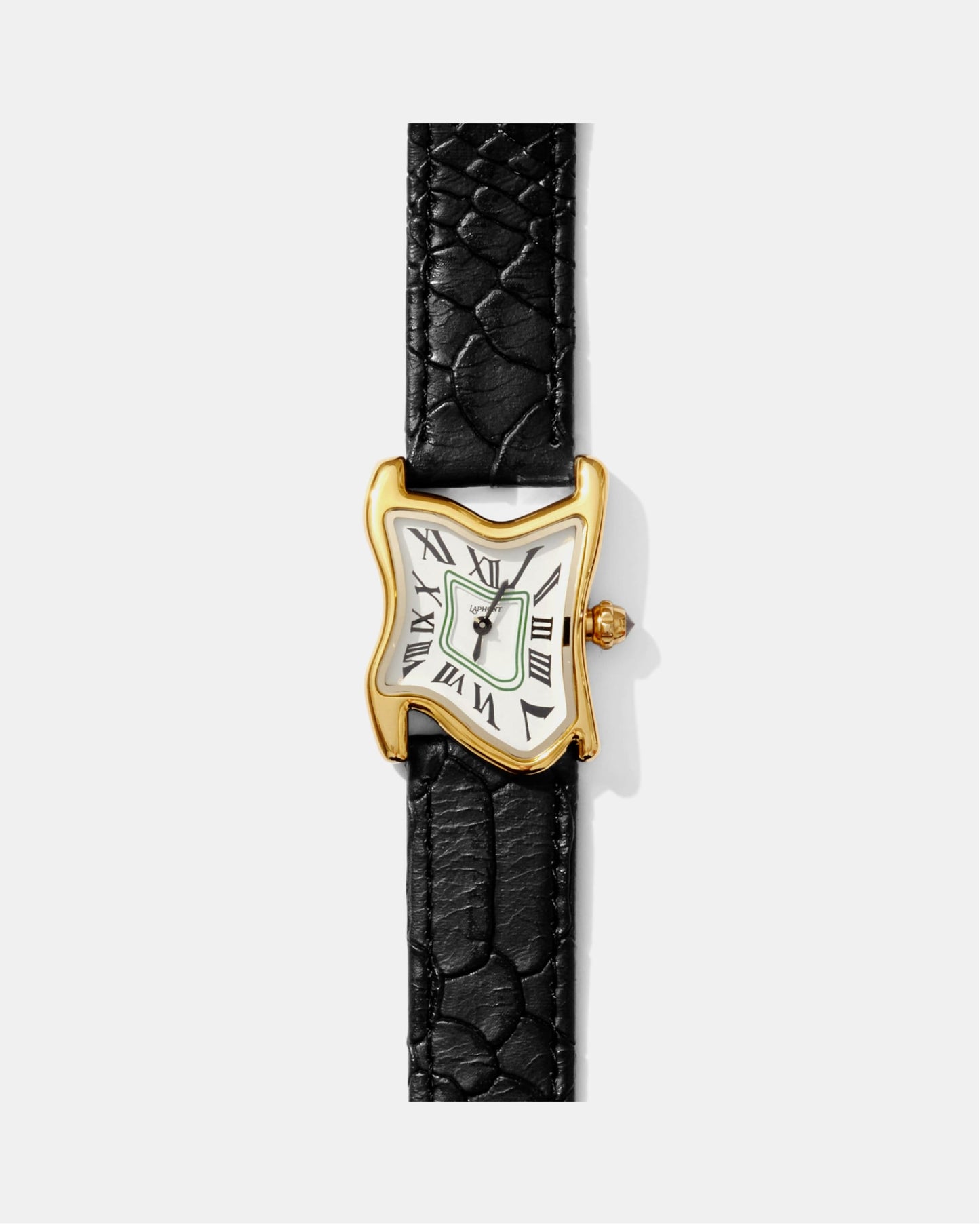 Square Melting Watch Small Gold