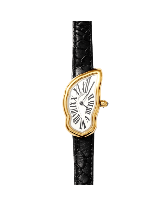 Melting Watch Slim Gold