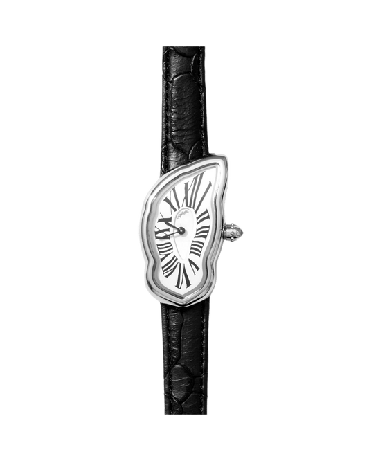 Melting Watch Slim Silver